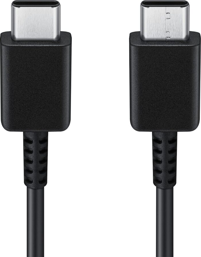 Essri Original 25W Charger Compatible with Samsung S23 FE,A13, F14, F23, F62 Adapter & Cable- White - Image 2