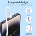 XIAWAO Original 20W Power Delivery Charging Adapter with USB Type C to Lightening Cable (White) – Fast Charger Combo Compatible with iPhone 14, 13, 12, 11, x, xs, xs max, xr Series - Image 8