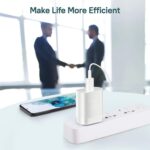 SUSNWERE Original 25W Charger Compatible with Samsung M62/ M51/ M13/ M23/ M33/ M54 /M31 Prime/ M12/ M32/ M42/ M52/ M33/ M54/ M31s/M01/ M11/ M21/ M31/ M32 5G/ M22 5G-White - Image 4