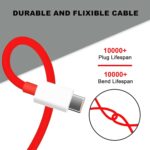 Essri Original SUPERVOOC 100W Power Cable Compatible with OnePlus 12/12R/11/11R/10/10R, Nord CE 3 Lite 5G, Nord 2T 5G, Nord CE 2 Lite 5G, Nord 5G - Image 6