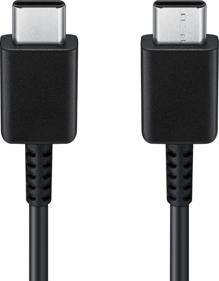 QQLIKE Original 45W USB-C Superfast Charger Adapter with Cable Compatible with Samsung Galaxy Series - Compatible with S23/S22 Ultra/S21/21 FE/S20/Note/M54/M53 5G/M33/M23/A34/A54 5G/A13/F14/F23(Black) - Image 3