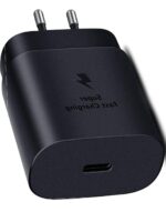 SUSNWERE Original 25 Watt USB-C Super Fast Adapter for Samsung Galaxy S22 Ultra 5G |S22+ 5G|S20 Ultra 5G|S20 Ultra|S10 Lite Only Adapter- Black