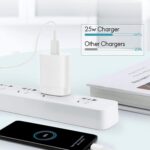 XIAWAO Original 25W Type-C Fast Charger (White) – Super Fast Charging Adapter Compatible with Samsung z fold 4 and Other Galaxy Devices - Image 3