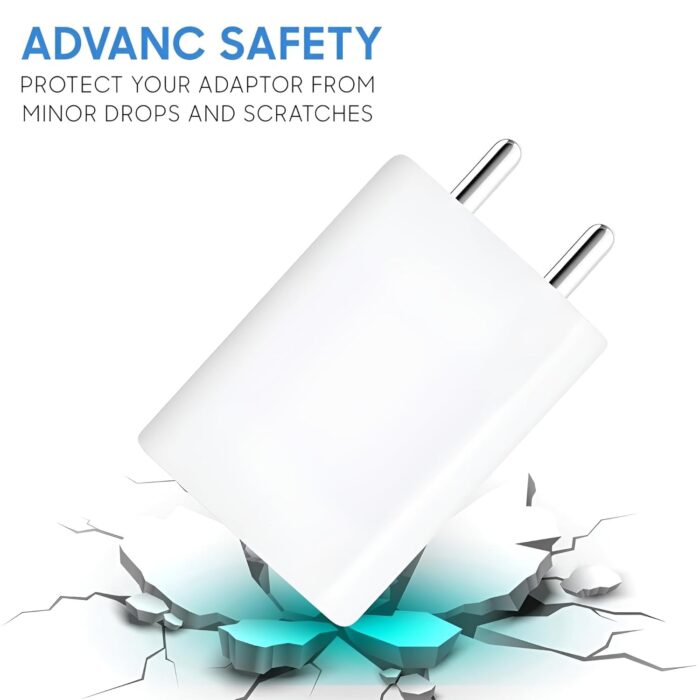 LYNACZ Original 66W Flash Adapter Compatible with Vivo V40, V40 Pro, V40e, Y300 5G, Y28e, Y28s, T3 Lite, Y58, Y200 Pro, V30e, Y18i, Y18, Y18e, V30, V30 Pro,V29 with 6 Months Replacement Warranty - Image 4