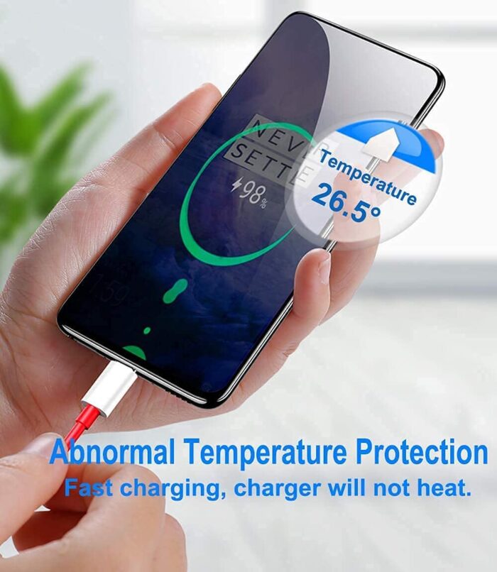 Essri Original SUPERVOOC 100W Power Cable Compatible with OnePlus 12/12R/11/11R/10/10R, Nord CE 3 Lite 5G, Nord 2T 5G, Nord CE 2 Lite 5G, Nord 5G - Image 3