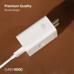XIAWAO Original Ultra Fast USB Type C Cable with 33Watt Adapter Compatible with Oppo | K9s / A16s / A16 / A95 5G / A94 5G (Adapter&Cable*SuperVOOC) - Image 7