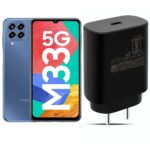 SUSNWERE Original 25w Adapter for Samsung Galaxy m34 5g m53 5g f23 5g m14 5g f14 5g m33 5g a34 5g a54 5g-Black