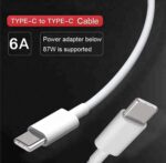 Essri Original Type C to Type C Mobile Data Charging Cable for Pixel 8 Pro/8/8A/7 Pro/7/7A/6 Pro/6/6A/5/ChromeBook Laptop/Buds/and Other USB C Device Support for Nothing Phone 2/1, 30W - White - Image 8