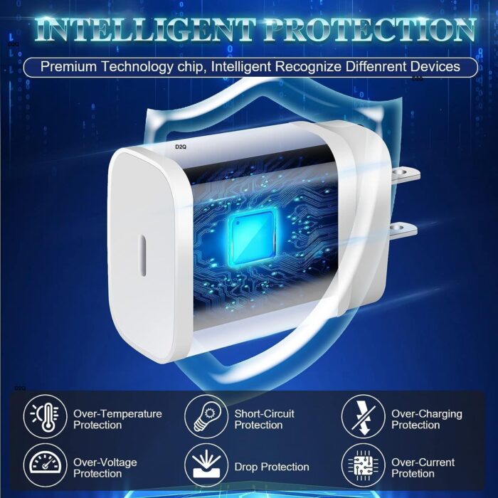 SUSNWERE Original 20W Charger Compatible with iPhone X 12 13 14 11 Pro - Image 7