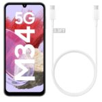 Essri Original Type C- C Data Charging Cable Compatible With Samsung M33 5G And Other Type-C Devices 1 Meter Usb-C Cord For Charger 45W Support Galaxy S23, S22, S21 Phone Super Fast Charge Cord,White - Image 7