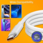 SUSNWERE Original 80Watt Flash Super Vooc Fast Charging Adapter and USB to Type C Cable Compatible for Op Poreno 10 Reno 11 Reno 11 Pro Reno 8 F23 A79 A59 F21 A18 Reno 8T with 6 Months Warranty - Image 7