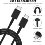 Essri Original 45W Charger Compatible for Samsung S10e, S10, S10+, S20, S20+ (Black New* Model) - Image 2