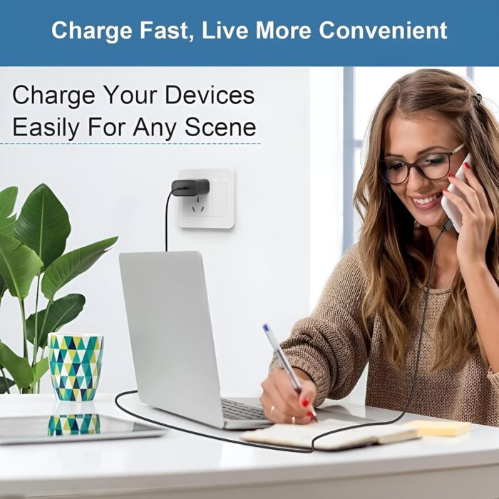 Essri Original 45W Charger Compatible for Samsung S10e, S10, S10+, S20, S20+ (Black New* Model) - Image 8